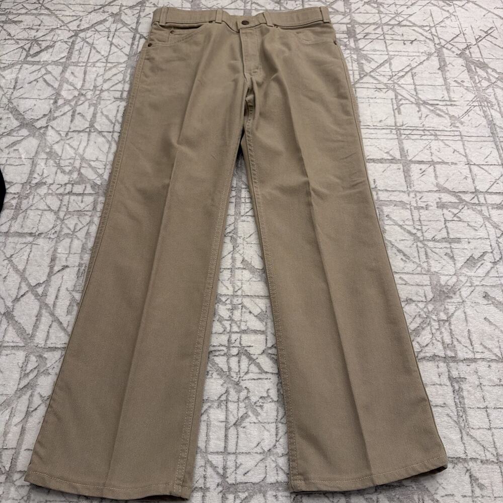 Vintage Levis 530 Jeans‎ Mens 34x30 Khaki Twill Made USA Relaxed Fit 80s Skosh